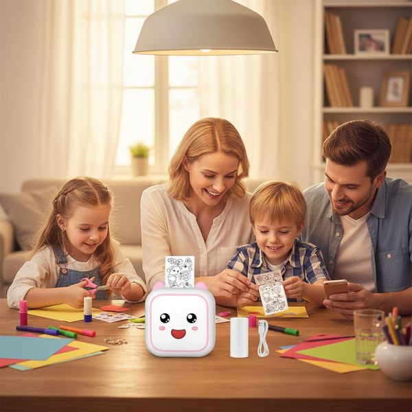 Cute Mini Inkless Printer